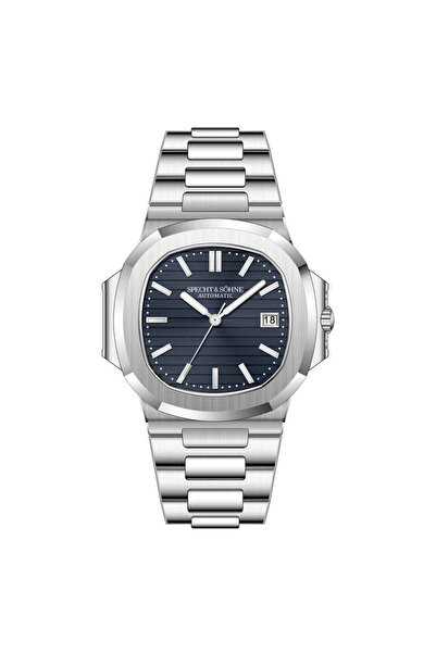 Specht and Sohne Specht & Sohne SP0002 V2 men's automatic watch, blue dial, 4...