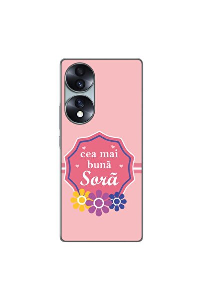 OEM Case compatible with Honor 70 Silicone Gel Tpu Pattern Best Sister