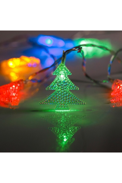 Zumzeria Lighting Installation with 10 LED Acrylic Tree Bulbs Battery Operate...