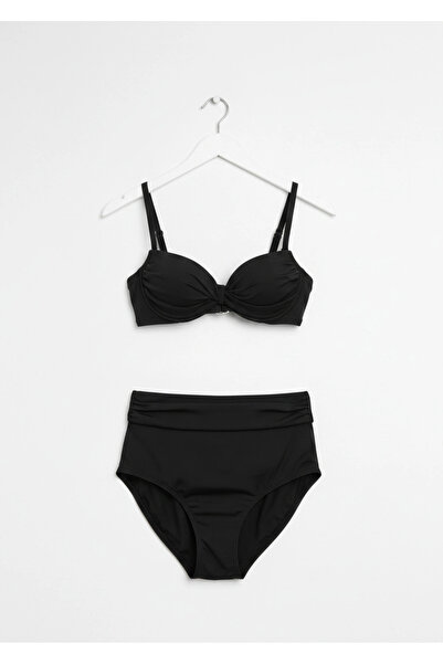 piere cardin Women's Black Bikini Set