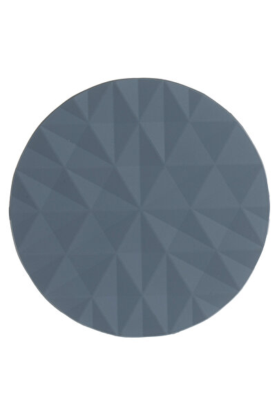 Zumzeria Gray PVC Cup Holder with Diamond Pattern Ø10cm
