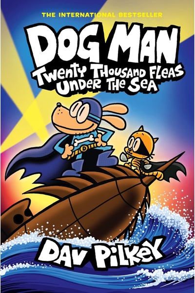 Scholastic Dog Man - Vol. 11 - Twenty Thousand Fleas Under the Sea