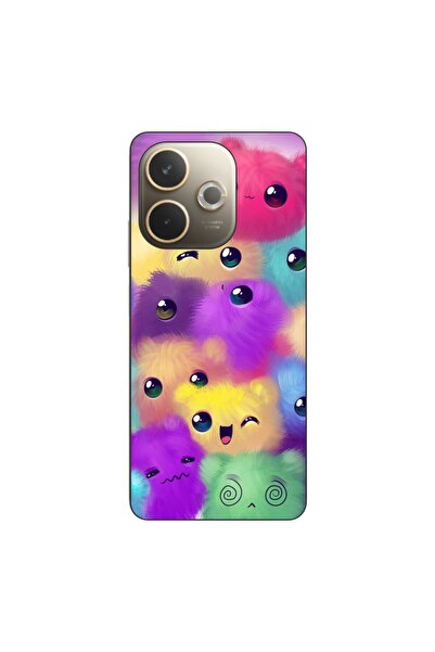 OEM Husa compatibila cu Oppo A5 Pro Silicon Gel Tpu Model Pufosi Colorati