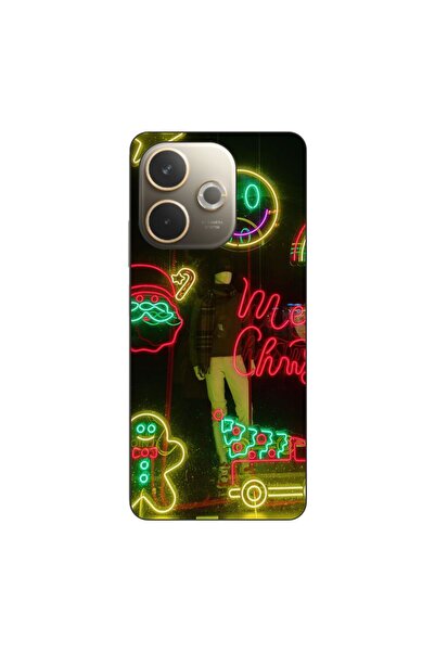 OEM Husa compatibila cu Oppo A5 Pro Silicon Gel Tpu Model Craciun Vitrina Neo...