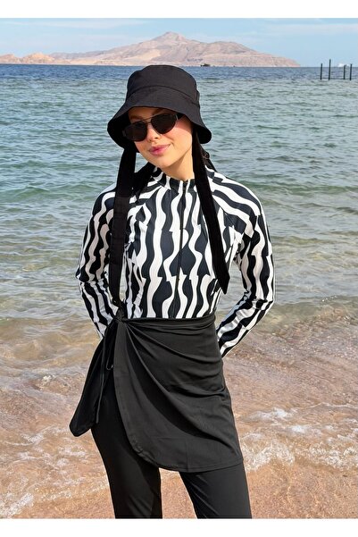 Adalenna Moda Tesettür 3lü Mayo Takım