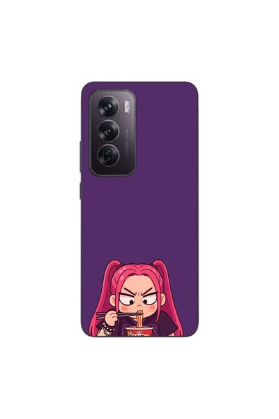 OEM Husa compatibila cu Oppo Reno12 Pro Silicon Gel Tpu Model KPop Demon Hunt...