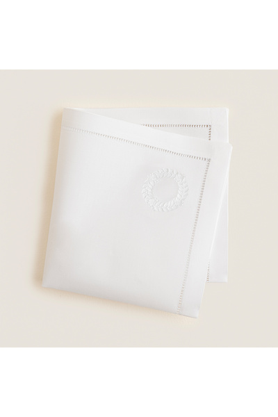 Chakra Carına Napkin 40X40 cm White