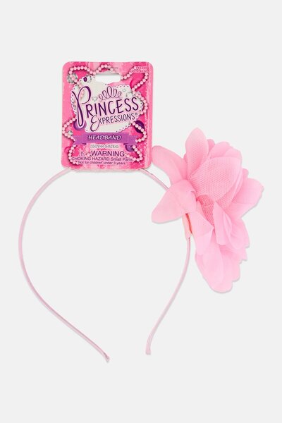 Expressions Kids Girl Princess Flower Headband, Assorted