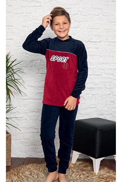 Intisimo Boys' Pajamas, Cocolino, 6-14 years, 100% Micro, Navy Blue - 6 years