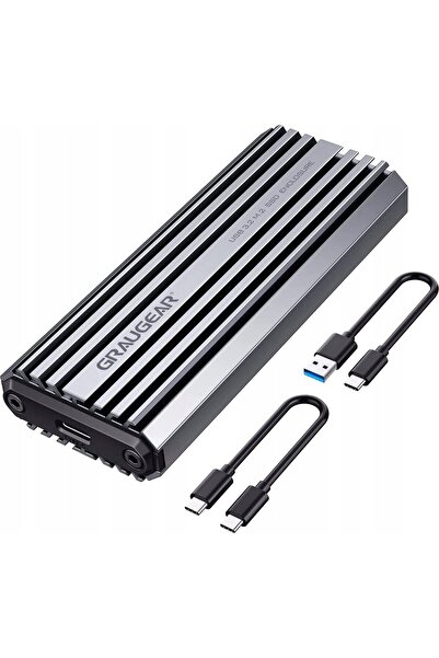 Graugear Carcasă externă pentru SSD M.2 NVMe M-Key, USB-A și USB-C