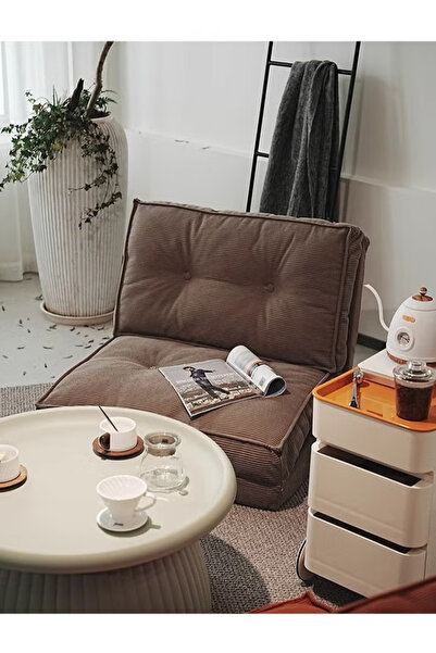 GGEROU Folding Tatami Bed, 3-in-1 Multifunctional Recliner Bed, 5-Position Ad...