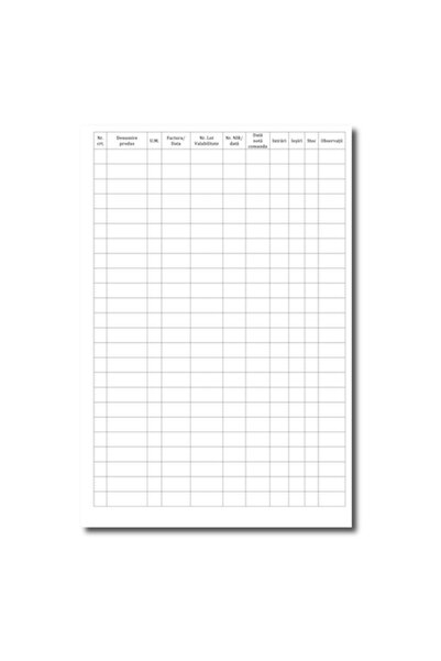 OEM Registru pentru gestiunea produselor veterinare A4, 100 file, uz veterinar