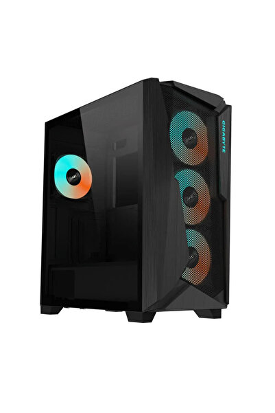Gigabyte Carcasă Mid-Tower ATX fără placă de bază/GB-C301G Negru