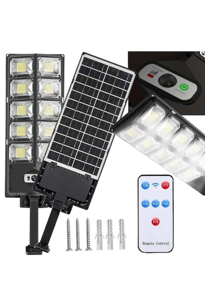 OEM Lampă solară LED puternică, 420 LED-uri, cu senzor de mișcare și telecoma...