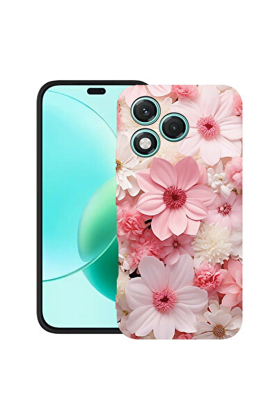 bestcase Husă TPU Ultra Subțire pentru Honor 600 Lite, Margarete Roz și Albe,...