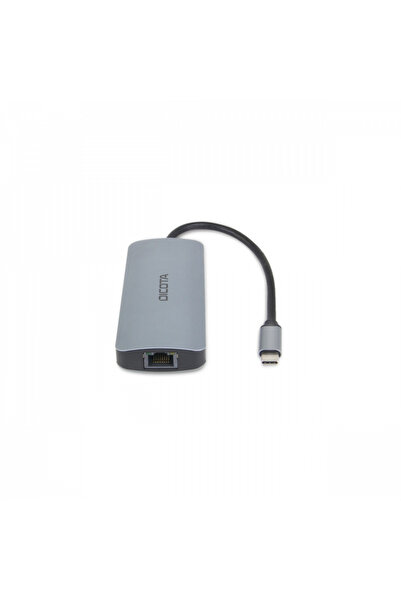 Dicota Hub USB-C 8-în-1 multiplu 4K PD 100W