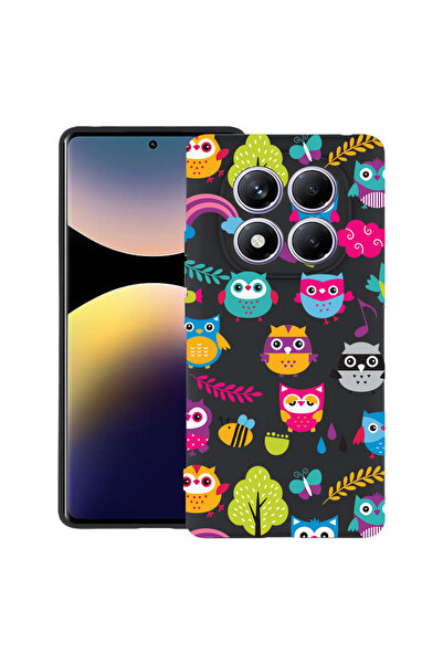 bestcase Husă TPU Ultra Subțire pentru Xiaomi Redmi Note 15 Pro 4G, Bufniță, ...