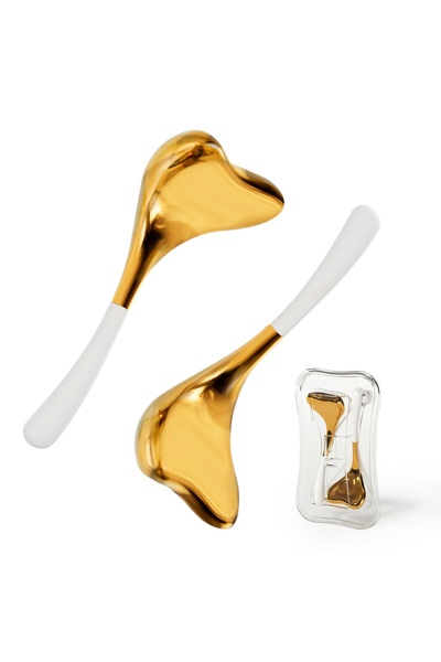 Choice DUTRIEUX Golden Set Ice Globes Spoon Massager Facial Skin Care Freeze ...