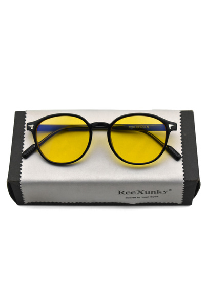 choice2 Matte Black Ultra-light Night Vision Anti Blue Rays Computer Glasses ...