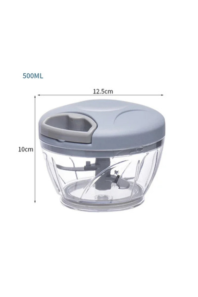 Choice Blue500ml 900/500ML Garlic Chopper Manual Garlic Press Food Vegetables...