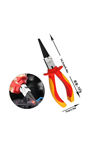 Choice6 05 6/7/8 Inch Professional Cutting Pliers Wire Stripping Tool Side Cu...