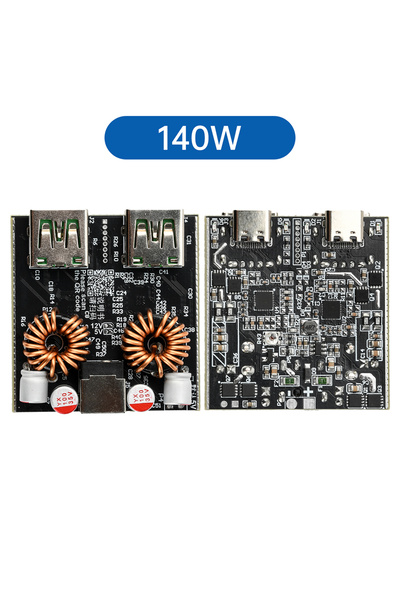Choice1 Dual-channel DC 6-30V Fast Charging Module PD140W Full Protocol DIY M...