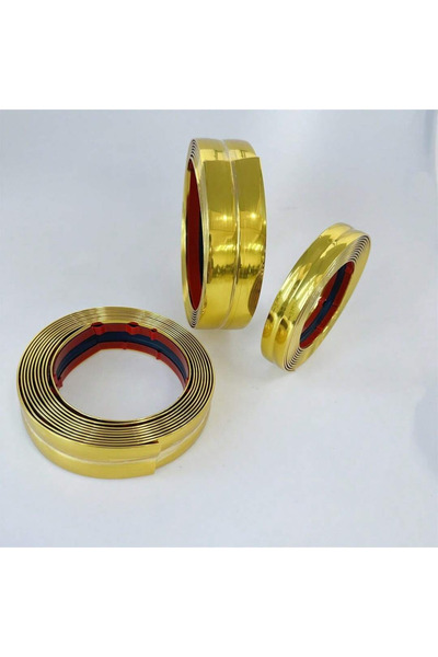 choice2 3metersx3cm Gold 1PC 118.11inch PVC Inside Outside Corner Trim Self-A...