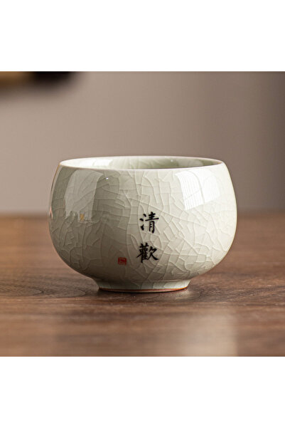 Choice1 <200ml quiet joy Landscape Chinese Pottery Cups Ceramic Opening Blue ...