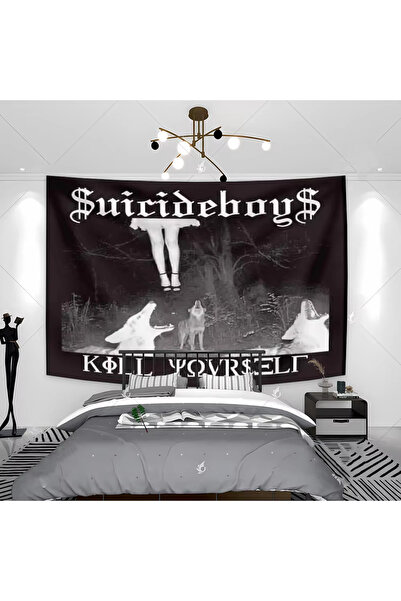 Choice18 40X60CM T6-0114-01 Boutique Suicideboys Kill Yourself Tapestry Flgas...