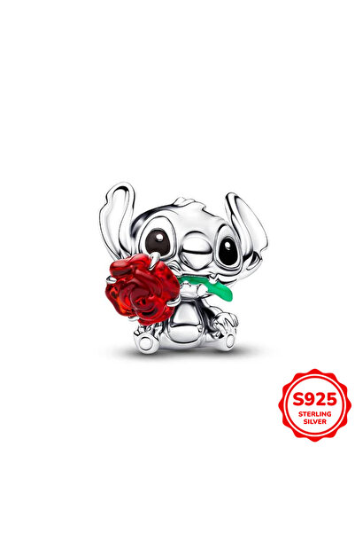 Choice16 خرز فضة 925 بتصميم شخصيات ديزني من ستيتش DS046، يناسب أساور وقلائد 3...