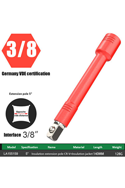 Choice10 LA155159 LAOA insulated ratchet wrench socket for new energy vehicle...