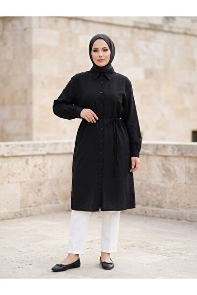 Naknaku Oversize Tunic-Black