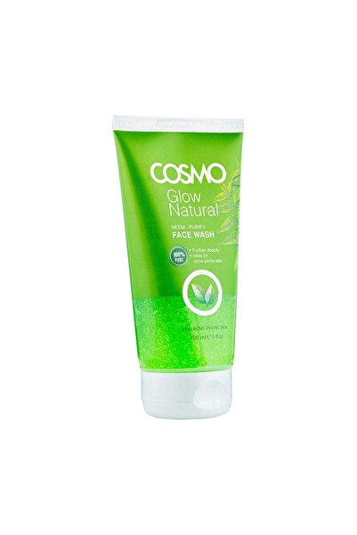 Cosmo غسول الوجه الطبيعي من جلو نيتشر بالنيم 150 مل، غسول عميق التنظيف للمسام...