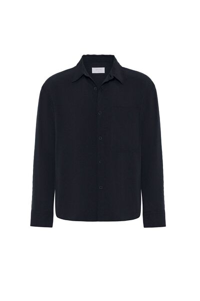 S13 Store Relax Fit Modal Fabric Men's Shirt