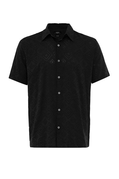 S13 Store Square Patterned Men's Shirt