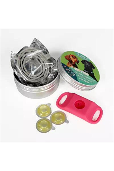 Choice pink Wearable Essential Oil Tag for Pets, Natural Flea & Tick Repellen...