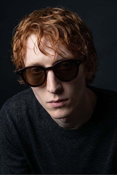 Bilge Karga Delvora Leopard Brown Men's Sunglasses