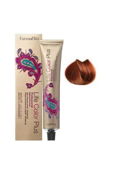 Farmavita Vopsea Permanenta - Life Color Plus Professional, nuanta 7.4 Copper...