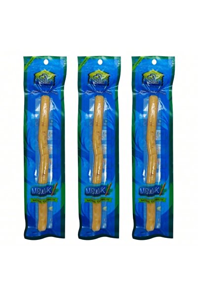 Choice Miswak 3Pcs 100% Authentic Natural Miswak Toothbrush Sticks - Vacuum S...