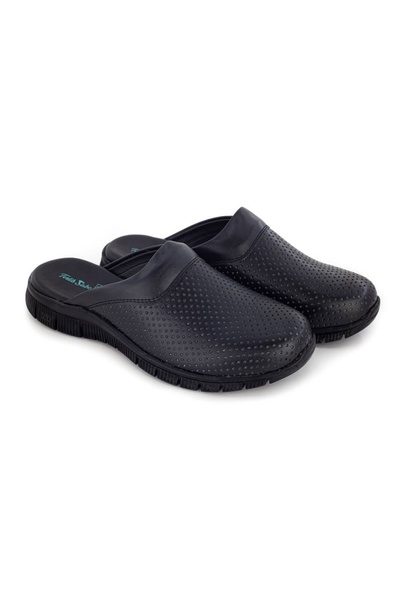 Other Saboti ortopedici din piele ComfortFlex ST152 cu ventilație, negri (Uni...
