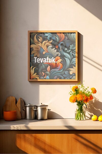 Tevafuk Özel Tasarım Çerçevesiz Poster