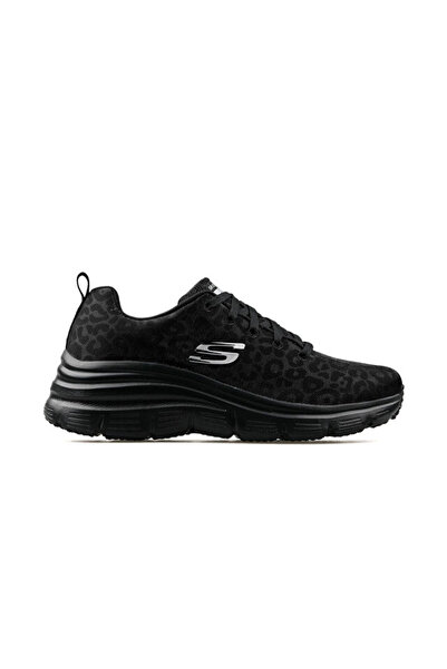 SKECHERS FASHION FIT WILD AURA Kadın Günlük Ayakkabı 88888179TK-BBK Siyah