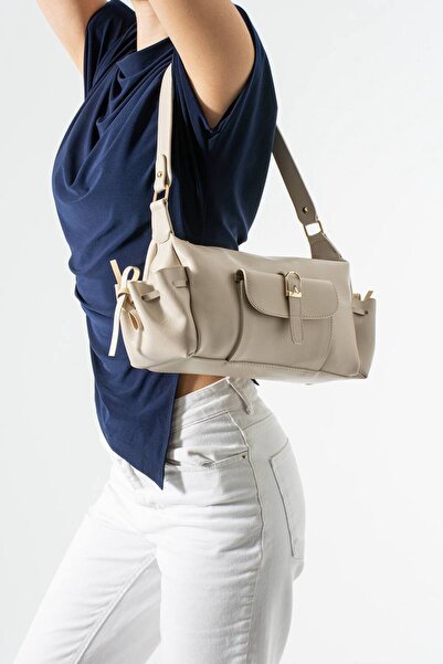 Çanta Trend Trendy Bag Suitable for Women's Baguette Use Size 19 Width 33