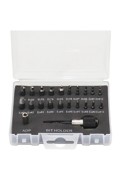 Choice 22 In 1 22Pcs Broken Screw Extractor Remover Drill Bits Set Easy Out D...