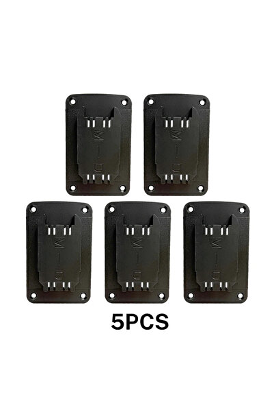 Choice 5PCS Black 5Packs Tool Holder Dock Wall Mount Storage Rack For Dewalt ...