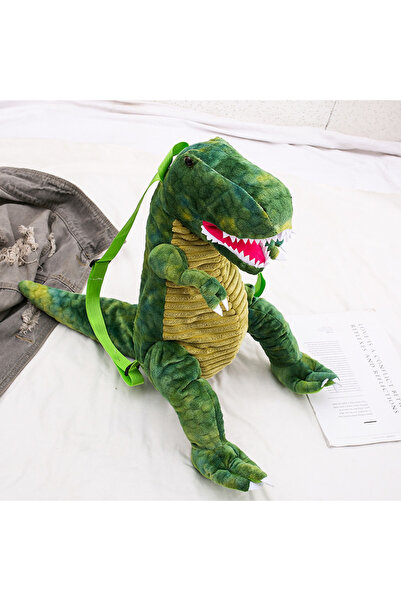 OEM Dinosaur Plush Backpack for Kids, Kindergarten and Trips Schoolbag
