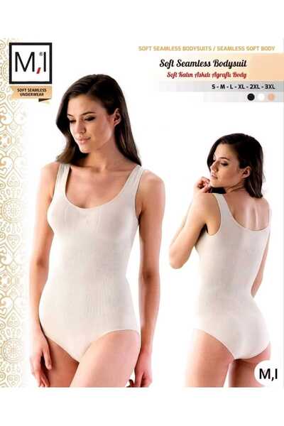 M-I Korse M,I Soft Thick Strap Agrafla Body Corset