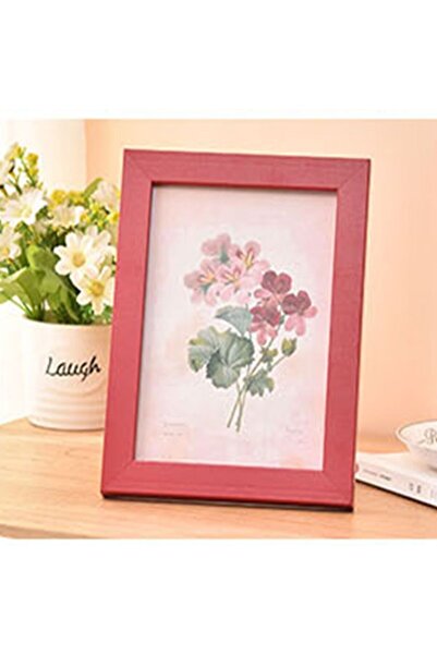 Choice17 10x15cm Red Photo Frame For Picture Frame Stand For Pictures Photo D...