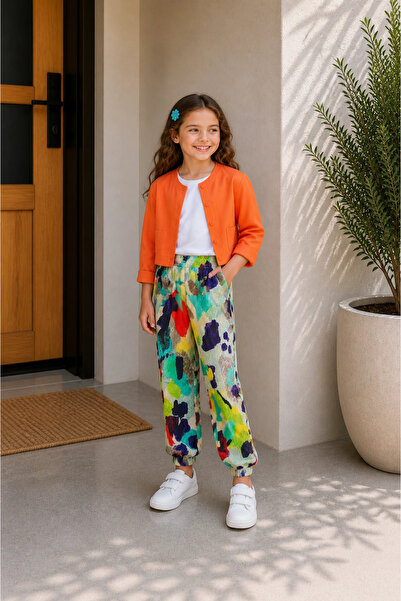 nk kids 4-8 بنطلون موزايك