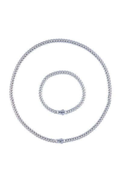 Valuxy Set Monaco 4mm Argintiu
